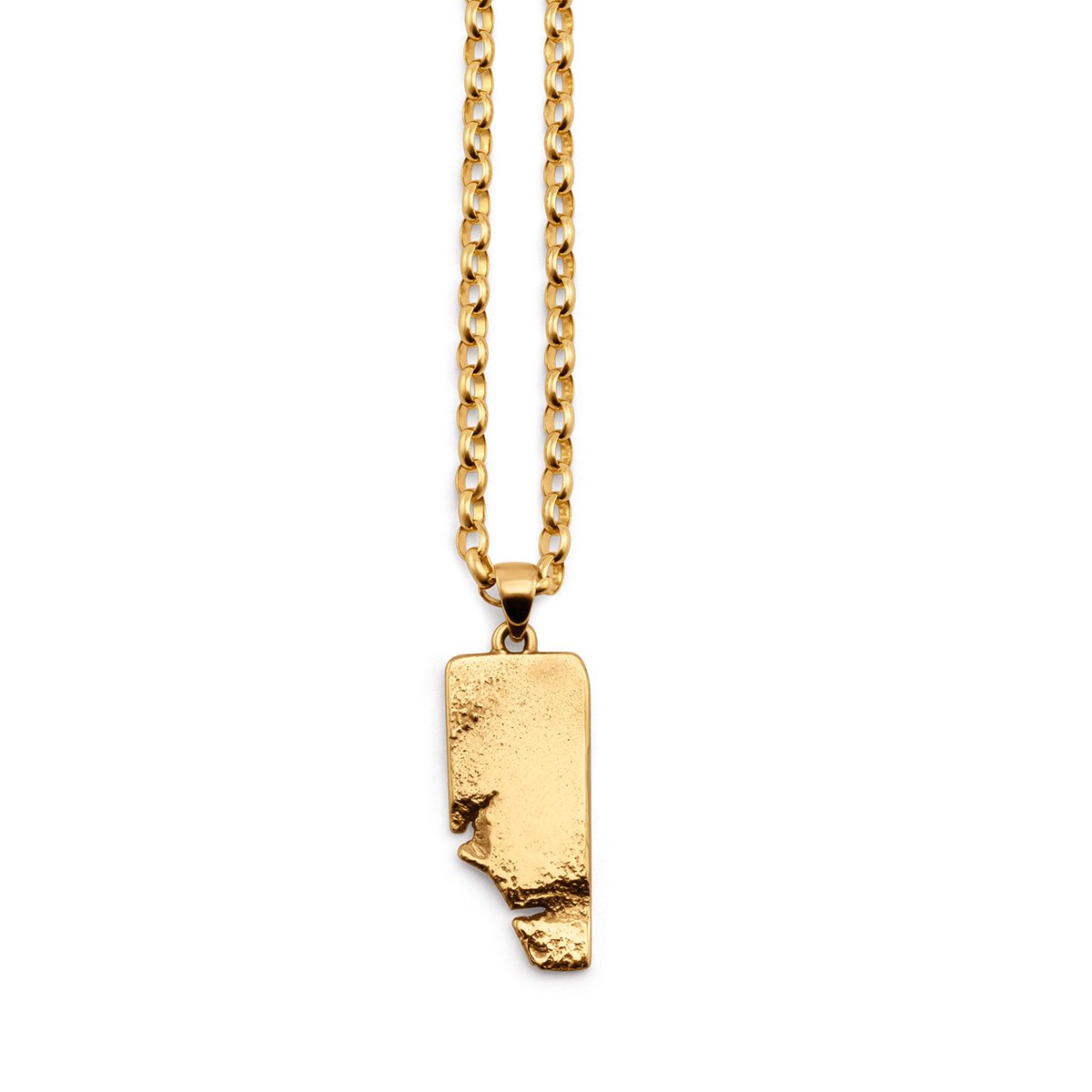 LOST II necklace, handmade by Brohn Smith in Sydney