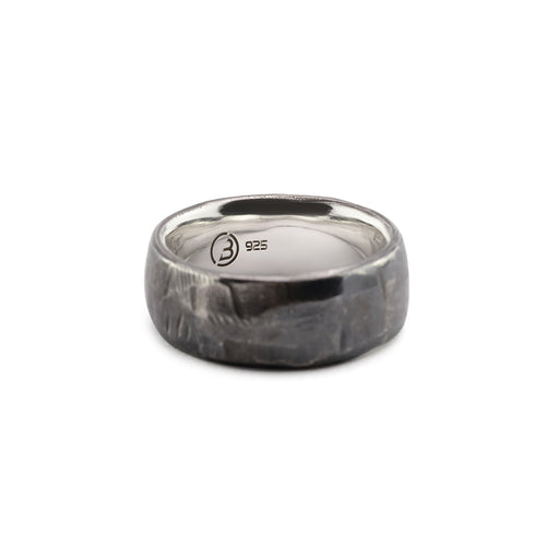 HAZAR in oxidised 925 silver